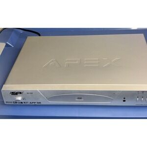 APEX DVD Player AD-1225 DVD CD Dolby Digital DTS With Remote Tested And Works